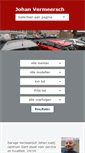 Mobile Screenshot of garagevermeerschjohan.com
