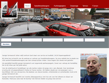 Tablet Screenshot of garagevermeerschjohan.com